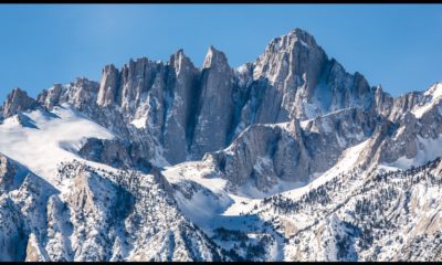 Photo of California's highest peak, Mt. Whitney, in 2017
