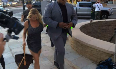 Photo of Stormy Daniels arriving at Washington, D.C., strip club