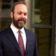 File photo of Rick Gates leaving federal court in Feb. 2018