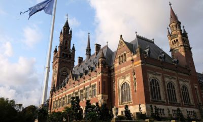 Photo of the International Court of Justice in the Hague, the Netherlands