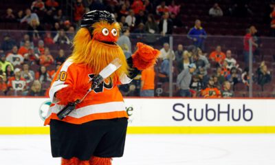Photo of Flyers' new mascot, Gritty
