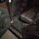 Photo of van that was smashed and grabbed