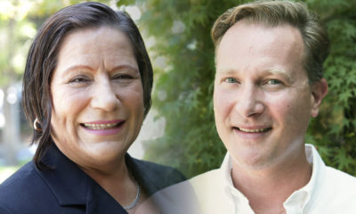 Photo combination of Paulina Miranda and Andreas Borgeas