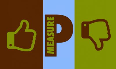 Measure P overlay on Fresno city flag