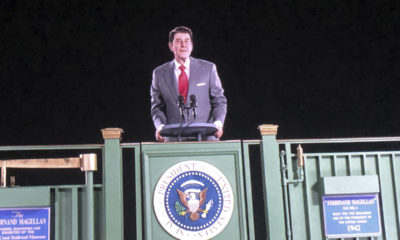Photo of Ronald Reagan hologram