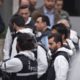Photo of Turkish police officers outside Saudi consulate in Istanbul