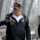 Photo of Trump, Newsom and Brown at the scene of the Camp Fire