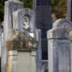 Photo of Jewish grave stones in Germany