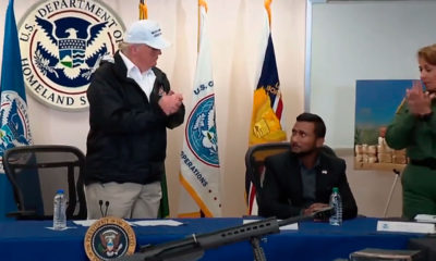 Photo of President Trump and Reggie Singh