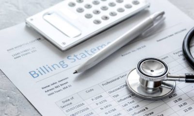 Photo of hospital billing statement