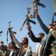 Photo of Houthi rebels
