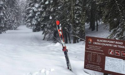 Photo of Yosemite covered in snow