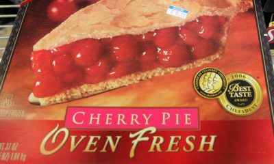 Photo of frozen cherry pie