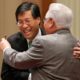 Photo of Sen. Richard Pan and Sen. Bob Archuleta
