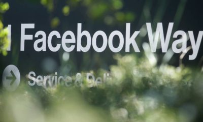 Photo of a sign for Facebook Way in Menlo Park, Ca.