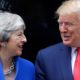 Photo of President Donald Trump and British Prime Minister Theresa May
