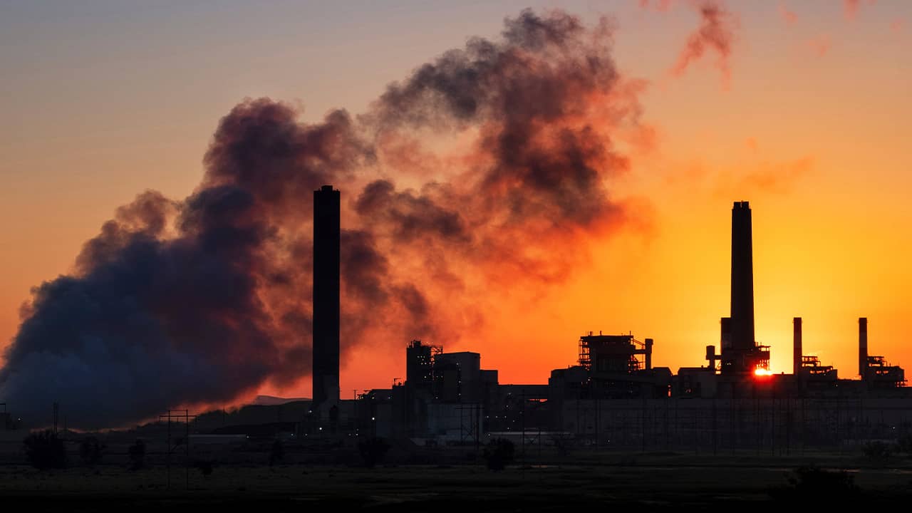 Photo of Dave Johnson coal-fired power plant