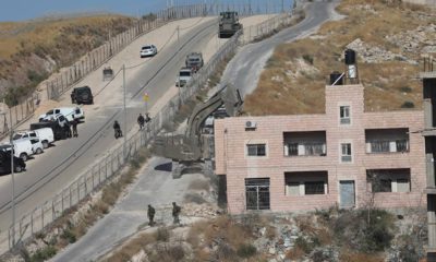 Photo of a Palestinian village in east Jerusalem