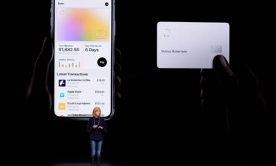 Photo of Jennifer Bailey speaking about the Apple Card