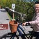 Photo of a woman with an electric bike