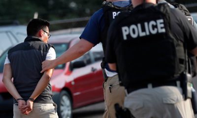 Photo of an ICE raid