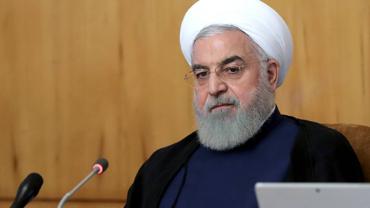 Photo of President Hassan Rouhani