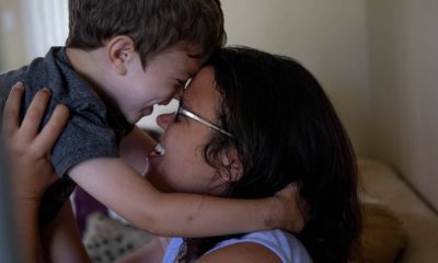 Photo of a mother and son