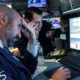 Photo of specialist James Denaro at the New York Stock Exchange