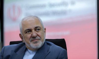 Photo of Iranian Foreign Minister Mohammad Javad Zarif