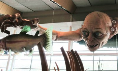 Photo of a sculpture of Gollum