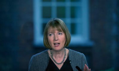 Photo of British main opposition Labour Party lawmaker Harriet Harman