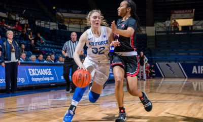 Photo of Air Force junior basketball guard Kaelin Immel