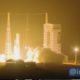 Photo of an Iranian rocket carrying a satellite