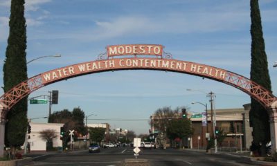 Photo of a Modesto sign