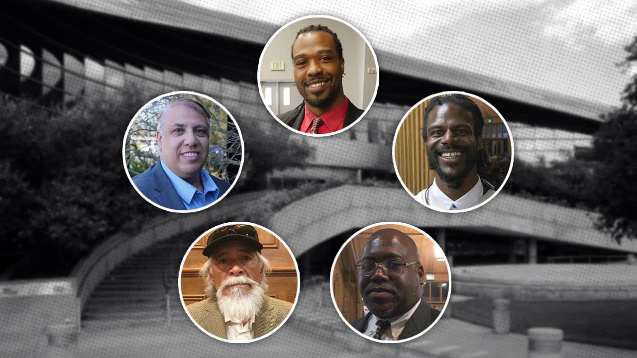 Photo combination of the "other" Fresno mayoral candidates