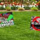 Photo illustration of generic Proposition 13 signs on a lawn