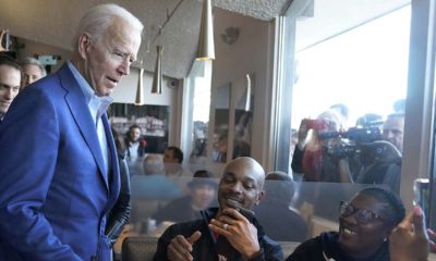 Photo of Joe Biden in Oakland