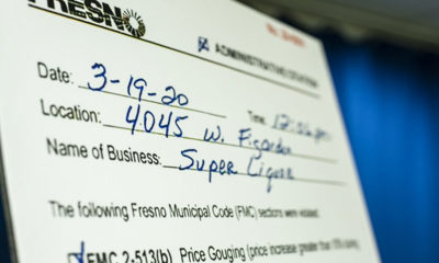 Enlargement of administrative citation issued for alleged price gouging.