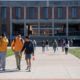 Photo of college students on campus at CSU East Bay