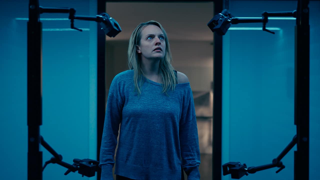 Photo of Elisabeth Moss in a scene from "The Invisible Man."