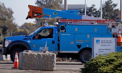Photo of a PG&E truck