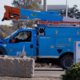Photo of a PG&E truck