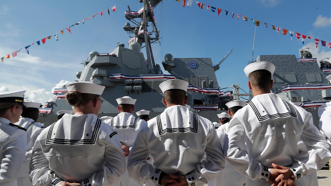 Photo of U.S. Navy sailors