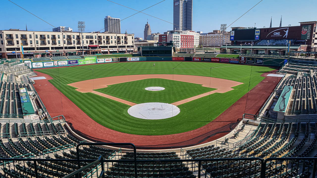 Photo of an empty Parkview Field
