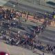 Photo of a Black Lives Matter protest in LA