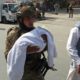 Photo of an Afghan security officer
