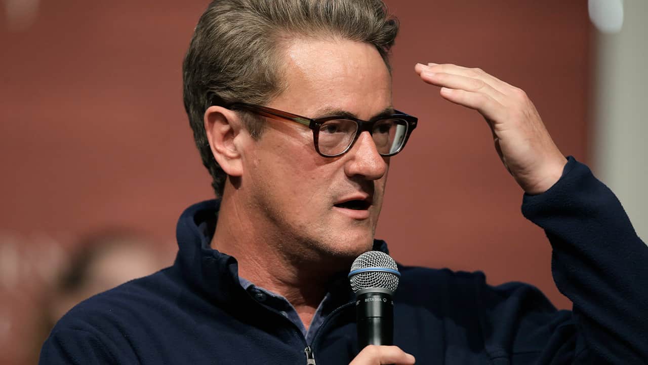 Photo of MSNBC television anchor Joe Scarborough