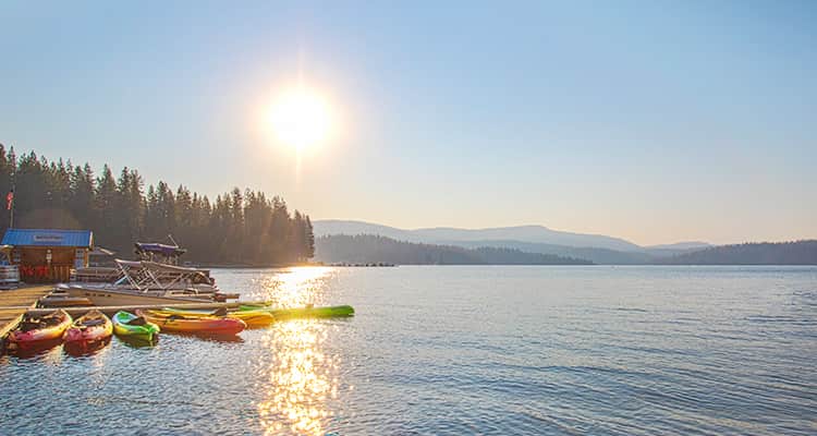 Photo of Shaver Lake in Fresno County (California)