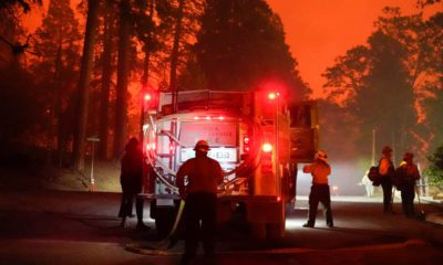 Photo of the Creek Fire